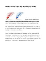 Nâng cao hiệu quả tiếp thị bằng nội dung pot