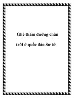 Ghé thăm đường chân trời ở quốc đảo Sư tử pdf