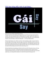 nếu bạn trông thấy một cô gái đang…