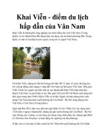Khai Viễn - điểm du lịch hấp dẫn của Vân Nam doc