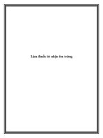 Làm thuốc từ nhện ôm trứng pot