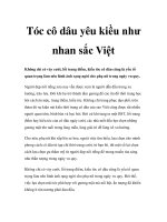 Tóc cô dâu yêu kiều như nhan sắc Việt potx