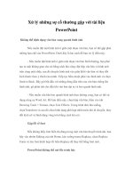 Xử lý những sự cố thường gặp với tài liệu PowerPoint pdf