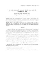 Điều khiển sử dụng đại số gia tử. ppt