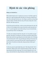 Bệnh từ các văn phòng doc