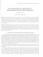 Một phương pháp lập luận ngôn ngữ dựa trên đại số gia tử không thuần nhất. pot