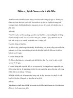 Điều trị bệnh Newcastle ở đà điểu potx