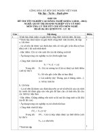 đáp án đề thi lý thuyết-quản trị doanh nghiêp vừa và nhỏ-mã đề thi qtdnvvn-th(2)