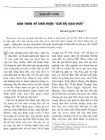 Báo cáo khoa học:Bàn thêm về gía trị đạo đức pptx