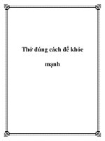 Thở đúng cách để khỏe mạnh doc