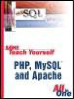 Sams Teach Yourself PHP, MySQL and Apache doc
