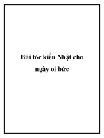 Búi tóc kiểu Nhật cho ngày oi bức docx