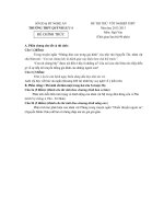 Đề Thi Thử Tốt Nghiệp Văn 2013 - Phần 6 - Đề 5 pptx