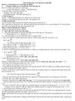 dạng toán về số loại giao tử