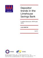 Depositor trends in the Limehouse Savings Bank potx
