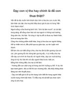 Dạy con vị tha hay chính là để con thua thiệt? ppt