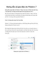 Hướng dẫn cài giao diện cho Windows 7 pdf