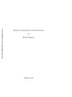 Science, Evolution and Schooling in South Africa pdf