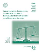 United States Department of Commerce Technology Administration National Institute of Standards pot