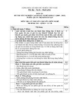 đáp án đề thi lý thuyết-quản trị khách sạn-mã đề thi qtks_th(38)