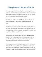 Mạng Internet2 đột phá về tốc độ potx