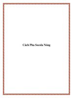 Cách Pha Socola Nóng pdf