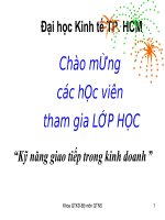 chuong 6 Kỹ Năng Nghe, Lắng Nghe Và Phản Hồi