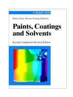 Dieter Stoye, Werner Freitag (Editors)Paints, Coatings and Solvents8 potx