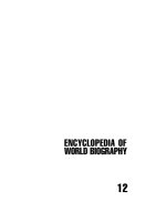 ENCYCLOPEDIA OF WORLD BIOGRAPHY 12 pptx