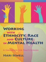 WORKING WITH ETHNICITY, RACE AND CULTURE IN MENTAL HEALTH doc