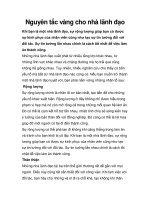 Nguyên tắc vàng cho nhà lãnh đạo potx