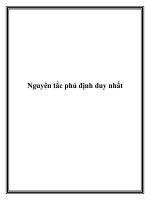 Nguyên tắc phủ định duy nhất. pdf