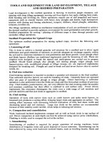 TOOLS AND EQUIPMENT FOR LAND DEVELOPMENT, TILLAGE AND SEEDBED PREPARATION pot