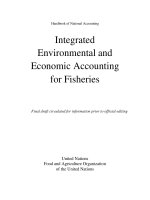 Integrated Environmental and Economic Accounting for Fisheries pptx