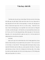 Văn hay chữ tốt potx