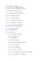 tiếng anh chuyên ngành điện