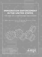 Immigration enforcement in the united states: the rise of a formidable machinery potx