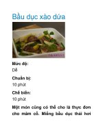 Bầu dục xào dứa potx