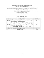 đề thi thực hành tốt nghiệp khóa 2 - điện dân dụng - mã đề thi ddd - lt (49)