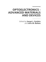 OPTOELECTRONICS ADVANCED MATERIALS AND DEVICES docx