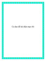 Ca dao đề tài duyên dáng, diện mạo potx