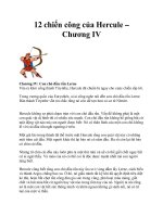 12 chiến công của Hercule – Chương IV pdf
