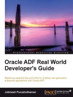 Oracle ADF Real World Developer''''s Guide ppt