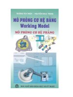 Mô phỏng các hệ bằng Working Model mô phỏng cơ hệ phẳng pdf