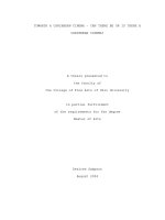 TOWARDS A CARIBBEAN CINEMA - CAN THERE BE OR IS THERE A CARIBBEAN CINEMA? ppt