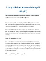 Lưu ý khi chọn màu sơn bên ngoài nhà (P2) pot