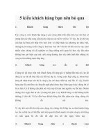 5 kiểu khách hàng bạn nên bỏ qua docx