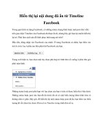 Hiển thị lại nội dung đã ẩn từ Timeline Facebook potx