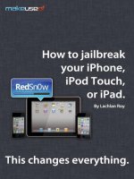 How To Jailbreak Your iPhone, iPod Touch or iPad