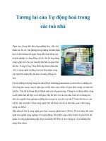 Tương lai của Tự động hoá trong các toà nhà pot